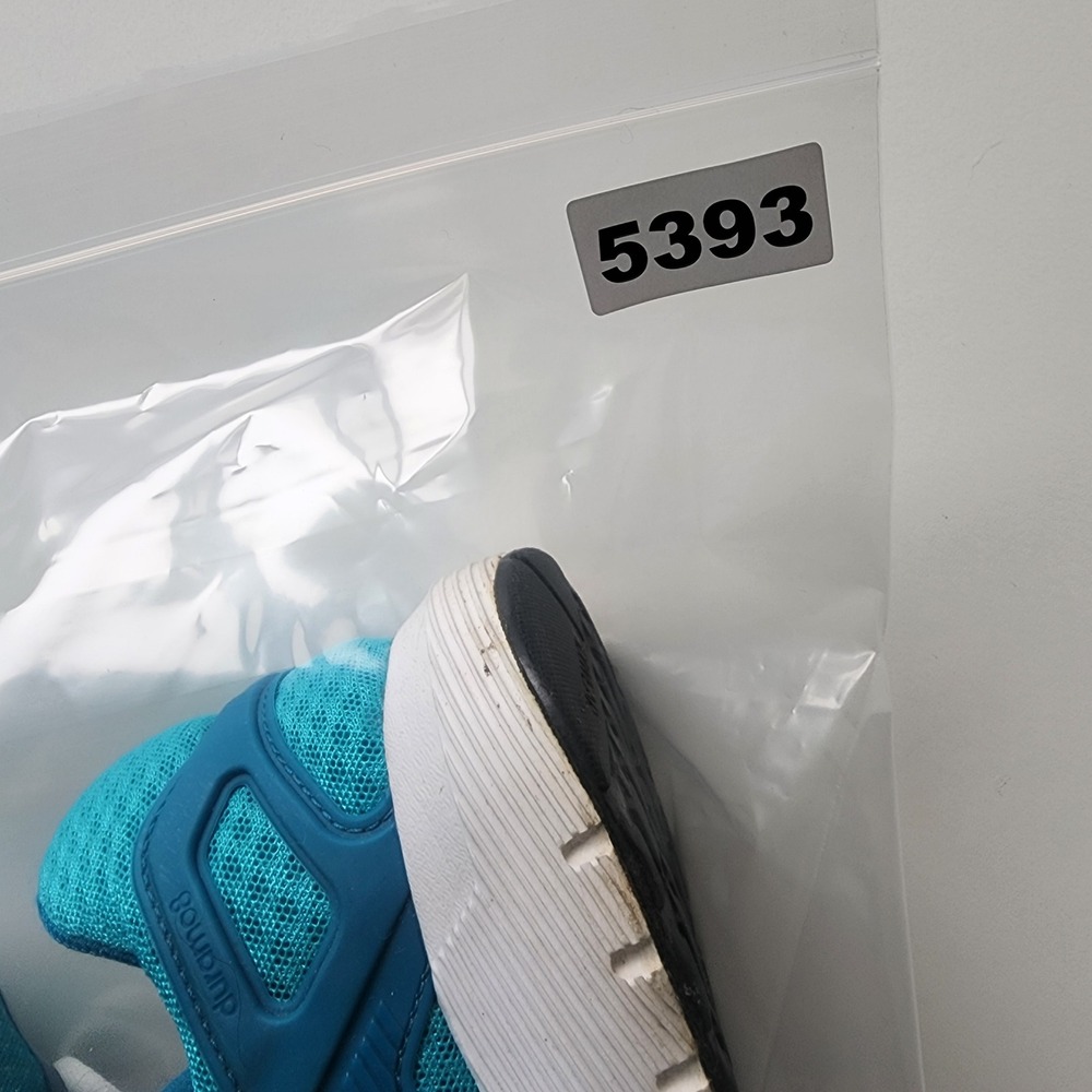 Adidas Duramo Running Shoes Womens 9 Cloudfoam Athletic Sneakers Turquoise Shoes - Picture 16 of 16